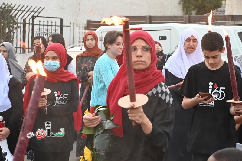 كفرقاسم- فيديو: مسيرة المشاعل السنوية - صمت اللسان فعزفت الاذن  فنطق القلب وذرفت العين - وعادل عامر  لهذه المسيرة قدسية خاصة ... وادعو الجميع للمشاركة غدا في احياء الذكرى ال65